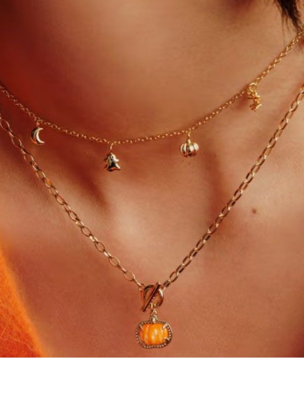 🎃🎃 NEW Kendra Scott Halloween 🎃 Charm Necklace. Fun to layer ! 🎃🎃
